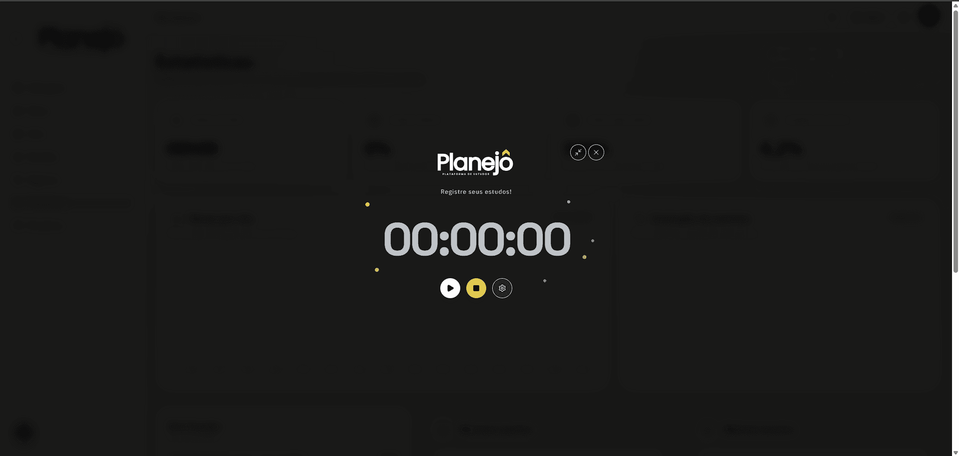 Cronômetro Flutuante